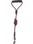 Köpek Göğüs Tasma Seti Dalga Desenli 2 Cm*40-58 cm Mor-Pembe 2