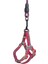 Köpek Göğüs Tasma Seti Dalga Desenli 2 Cm*40-58 cm Mor-Pembe 6
