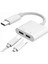 Iphone 16 Pro Max Ile Uyumlu Çift Type-C Portlu Şarj ve Kulaklık Adaptörü 3