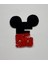 Taşlı Ütülenebilen Veya Sticker Olarak Kullanılabilen ' Mickey E ' Harfi 2