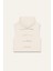 Unisex Çocuk Kapşonlu Kısa Kol Sweatshirt - Krem 2