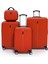 4'lü Valiz Seti Elatae Valiz Büyük - Orta - Kabin Boy ve Makyaj 1020 1