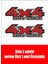 4x4 Off Road Dıff-Lock Sticker Araba Oto Etiket 02031 1