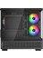 1st Player Mıku Mi5 Siyah 750W 80+ Atx 3.1 Sılver Argb 6X12CM Fan Temperli Cam USB 3.0 M-Atx Kasa 2