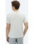 Ekru Düz Bisiklet Yaka T-Shirt 7