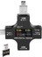 PM-26611 USB Tester Voltmetre Ampermetre Akım Göstergesi Multimetre Test Cihazı Otg Destekli 4