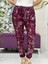 A14502 Italyan Coton Pantolon Bordo-Silver 6