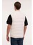 Star Vest Erkek Yelek - Ekru 4