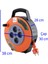 Mini Kutulu Plastik Makaralı Seyyar 3x1.5 mm Cca Monofaze Uzatma Kablosu 4 Priz Ttr Kablo 10 Metre 2