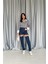 Askılı Iki Parça Jeans Pantolon 1