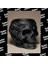 Gotik Siyah Kafatası Temalı Kalemlik | 10CM | Siyah ( Yüksek Kalite 3D Baskı Pla ) 8
