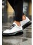 Solarex Premium Özel Taban Erkek Sneaker Beyaz Siyah 2