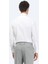 Beyaz Düz Slim Fit Dokuma Klasik Pamuk Karışımlı Gömlek 9