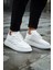 Noxx Premium Özel Malzeme Erkek Sneaker Beyaz 1