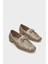 Cara Zımbalı Metalik Kadın Loafer 13