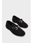 Tani Hasır Örgü Metal Tokalı Kadın Loafer 13