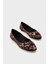 Aveline Saten Leopar Kadın Babet 13