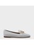 Küt Burunlu Metal Toka Aksesuarlı Kadın Loafer 14