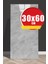 30X60 cm Açık Gri Mermer Desenli Kendinden Yapışkanlı Seramik Köpük Banyo Pvc Duvar PANELI-M088 1