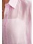 4667 Kadın Ince Oversize Modal Gömlek Pembe 5