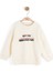 Erkek Bebek Enjoy Sweatshirt 1-4 Yaş Krem 1