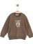 Erkek Bebek Wild Sweatshirt 1-4 Yaş Haki 1
