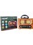 ® Büyük Boy Retro, Nostaljik, Ahşap Tasarım Bluetooth Hoparlörlü, Şarjlı, Taşınabilir Fm/am Destekli Radyo NS-6635 5