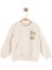 Erkek Bebek Friend Sweatshirt 1-4 Yaş Krem 1