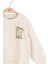 Erkek Bebek Friend Sweatshirt 1-4 Yaş Krem 3