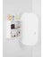 Side (Beyaz) 75X50CM /banyo Dolabı Aynalı / Lavabo Üstü Dolap / Banyo Düzenleyici / Aynalı Dolap 2