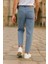 Dar Paça Erkek Yüksek Bel Kot Pantolon - Salaş Mom Jean C333 7