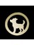 14 ayar altın kolye köpek GM478 1 gr 4