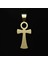 14 Ayar Altın Kolye Ucu Mısır Ankh GM1434 1 gr 4