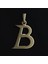 8 Ayar Altın Kolye Ucu Harf B GM2697 1 gr 4