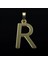 8 Ayar Altın Kolye Ucu Harf R GM3058 1 gr 4