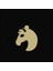 14 Ayar Altın Kolye Ucu At GM63 0.5 gr 4