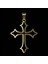 8 Ayar Altın Kolye Ucu Haç GM4245 1 gr 4