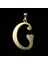 8 Ayar Altın Kolye Ucu Harf G GM6052 0.5 gr 4
