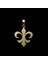 8 Ayar Altın Kolye Ucu Fleur-De-Lis GM4271 0.5 gr 4