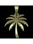 8 Ayar Altın Kolye Ucu Palmiye Ağacı GM6480 1 gr 4