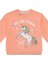Never Stop Dreaming Unicorn Baskılı Somon Kız Çocuk Eşofman Takımı 5