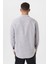 Uzun Kollu Basic Oversize Gömlek Gri 5