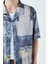 Desenli Fitilli Oversize Gömlek Desen-8 3