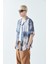 Desenli Fitilli Oversize Gömlek Desen-8 4