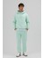 Basic Paça Lastikli Eşofman Alt Mint 4