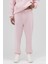 Basic Paça Lastikli Eşofman Alt Pembe 1