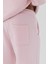 Basic Paça Lastikli Eşofman Alt Pembe 4
