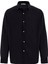 Basic Oversize Pamuk Keten Gömlek Siyah 2