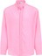 Basic Oversize Pamuk Keten Gömlek Pembe 2