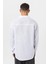 Uzun Kollu Basic Oversize Gömlek Ekru 5